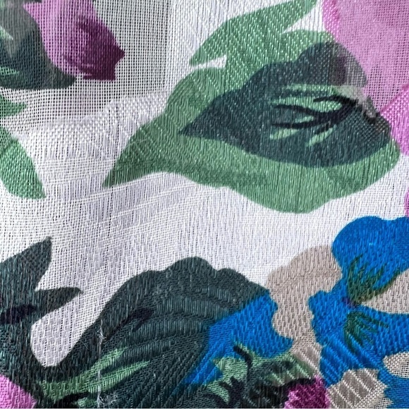 Victoria's Secret Gold Label Vintage Floral Shirt Dress Pajama Pink Size Small - Picture 13 of 15